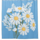 Search for daisy shower curtains White