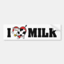 Search for cow bumper stickers Milk