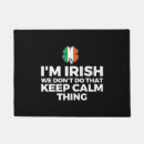 Search for irish doormats Leprechaun