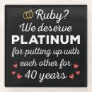 Search for anniversary coasters Ruby