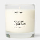 Search for engagement candles Minimalist