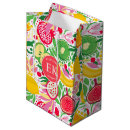 Search for orange fruit gift bags Pattern