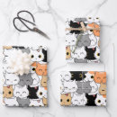 Search for cat wrapping paper Cartoon