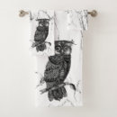 Search for owls bath towels Wildlife