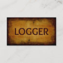 Search for timber logging business cards Vintage