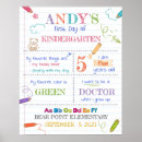 Search for first day of school sign posters Pre k