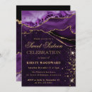 Search for marble birthday invitations Glitter