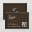 Search for classic wedding rsvp cards Minimalist