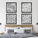 Search for black and white mandala art Floral
