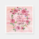 Search for inspirational quote napkins Scripture