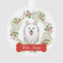 Search for american eskimo dog ornaments Puppy