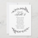Search for 6 table wedding seating charts Simple