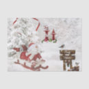 Search for snowman tissue paper Sled