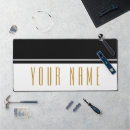 Search for black and gold mousepads Executive
