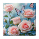 Search for rose pink color tiles Flower