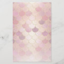 Search for mermaids stationery paper For her