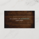 Search for wood background business cards For her