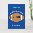 Search for football birthday cards Teen