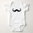Search for mustache baby clothes black