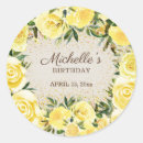 Search for yellow rose stickers Elegant