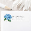 Search for hydrangea return address labels Minimalist