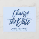 Search for cancellation wedding announcement cards Change the date
