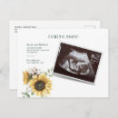Search for baby girl pregnancy announcement cards Sonogram