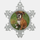 Search for boxer dog ornaments Animal
