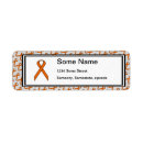 Search for cancer return address labels Awareness