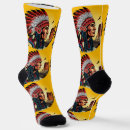 Search for native american socks Chief