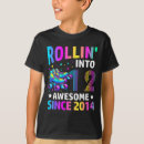 Search for skate birthday party tshirts Rolling into