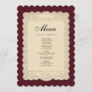 Search for burgundy menus Old money