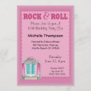 Search for rocking 50th birthday invitations Rock and roll