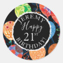 Search for 21st birthday stickers Script
