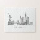 Search for new york city puzzles Manhattan skyline