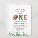 Search for football invitations Cute