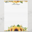 Search for lined floral stationery paper Feminine