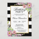 Search for pink and black invitations Party