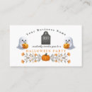 Search for spooky business cards Cute