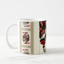 Search for poker mugs Illustration