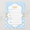Search for prince 1st birthday invitations Kids
