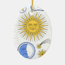 Search for sun moon ornaments Blue