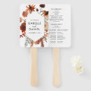 Search for rustic wedding hand fans Foliage