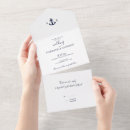 Search for anchor wedding invitations Minimal
