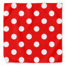 Search for red and white polka dot bandanas Trendy