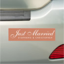 Search for just married magnets Calligraphy