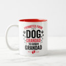 Search for promoted to grandpa mugs Grandad