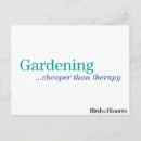 Search for funny garden quotes postcards Gardering