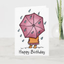 Search for rainy day cards Watercolor