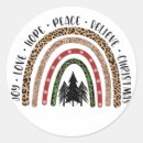 Search for love peace joy hope stickers Retro